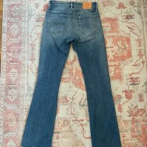 Jean Lucky Brand Femme Coupe Boot Taille 0/25 - Délavé Foncé - Occasion Très Bon état